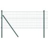 vidaXL Grond Fix Gelast Draadhek 10 x 0,8 m (B x H) PVC-Coated Staal