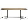 vidaXL Salontafel 110x55x40 cm massief ruw mangohout