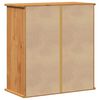 vidaXL Badkamerkast VIGO Bruin en Honingbruin 67,5 x 34 x 71,5 cm