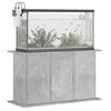 vidaXL Aquariumstandaard Betongrijs 101x41x58 cm Bewerkt hout