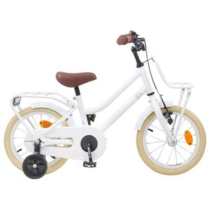 vidaXL Kinderfiets 12 Inch voor 2-4 jaar oud Wit
