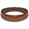 vidaXL Leren riem 1 Bruin 1000 x 2 cm Leer