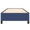 vidaXL Bedframe zonder matras 90x190 cm stof blauw