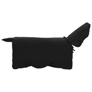 vidaXL Paardendeken Zwart 75 cm Polyester Fleece