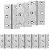vidaXL Scharnier 48 st 54 x 34 x 5 mm zilver Staal