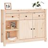 vidaXL Dressoir 100x35x74 cm massief grenenhout