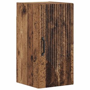 vidaXL Badkamer wandkast HOORN Oud hout 30 x 31 x 59 cm Bewerkt hout