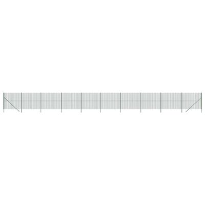 vidaXL Draadgaashek 1,4x25 m gegalvaniseerd staal groen