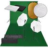 vidaXL Fotostudioset met verlichtingsset, achtergrond en reflector