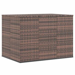 vidaXL Tuinbox 145x100x103 cm polyetheen rattan bruin