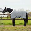vidaXL Paardendeken Volledig Donkergroen 155 cm Polar fleece