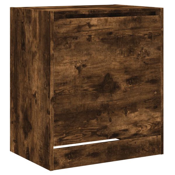 vidaXL Schoenenkast 60x42x69 cm bewerkt hout gerookt eikenkleurig