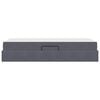 vidaXL Opbergbed met matras met matras Donkergrijs 90 x 200 cm Fluweel