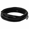 vidaXL Leren riem Zwart 200 x 0,4 cm Leer