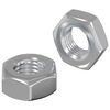 vidaXL Zeshoekige Moer 2 st zilver m8 Metaal