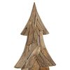vidaXL Kerstboom met standaard Bruin 181,5 cm Massief teakhout