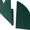 vidaXL Gazonranden 10 st 65x15 cm PP groen