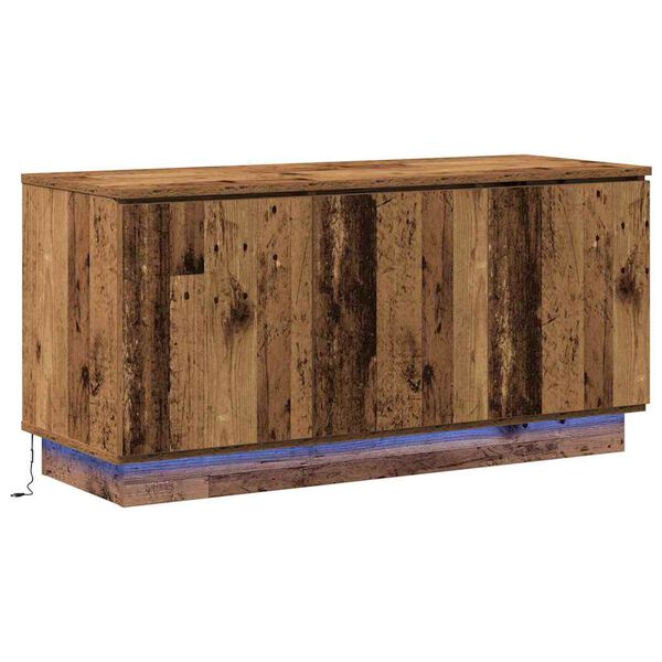 vidaXL TV-kast Oud Hout 100 x 38 x 49 cm Bewerkt hout