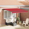 vidaXL Luifeldoek met Rood 300 x 250 cm Polyester