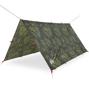 vidaXL Kampeerluifel waterdicht 366x306 cm camouflage