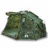 vidaXL Vistent 5-persoons waterdicht camouflage