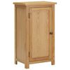 vidaXL Kast 45x32x85 cm massief eikenhout