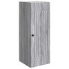 vidaXL Wandkast Grijs Sonoma 33 x 34,5 x 90 cm Bewerkt hout