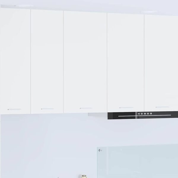 vidaXL Hangkast met opslag Wit 40 x 31 x 80 cm Bewerkt hout