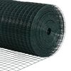 vidaXL Afrasteringspaal Groen 10 x 1,2 m (19 x 19 mm gaas)