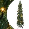 vidaXL Kunstkerstboom met verlichting 60 LED's 120 cm