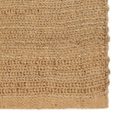 vidaXL Vloerkleed rechthoekig 120x180 cm jute naturel