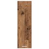vidaXL Hangkast met opslag Oudhout 30 x 31 x 100 cm Bewerkt hout