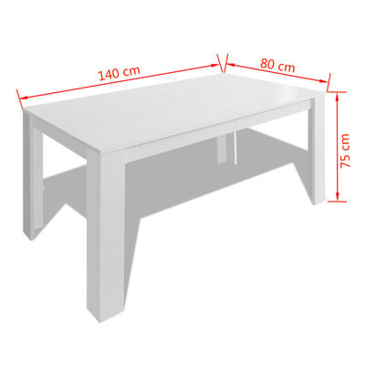 vidaXL Schoenen opbergkast 80x24x45 cm wit