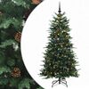 vidaXL Kunstmatige Inklapbare Kerstboom 150 cm 150 LED's Warmwit