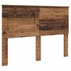 vidaXL Hoofdbord Oudhout 100 cm Geconstrueerd hout