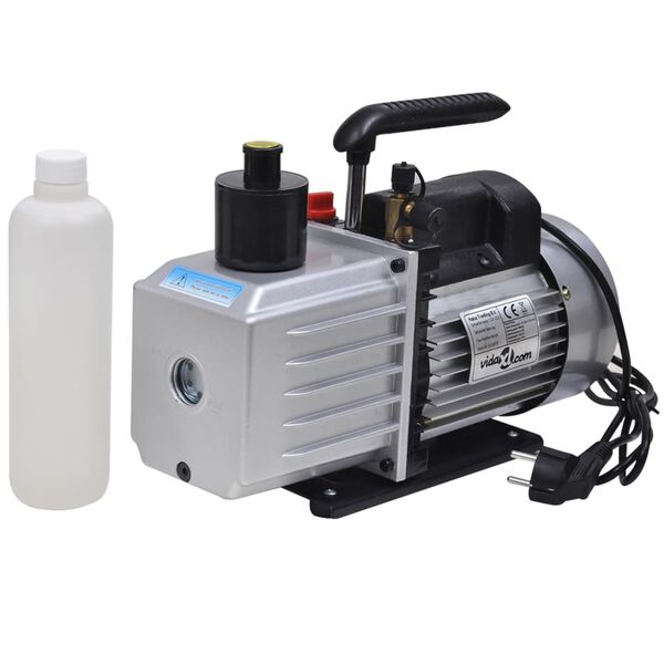vidaXL Vacuümkamer met 2-traps pomp 7,4 L