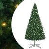 vidaXL Kerstboom met decoratieve slingerlichten Groen 400 cm PVC