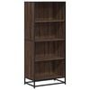 vidaXL Boekenkast 60x35x139 cm bewerkt hout bruin eikenkleurig