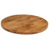 vidaXL Tafelblad rond &Oslash; 50x3,8 cm massief ruw mangohout