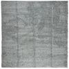 vidaXL Vloerkleed PAMPLONA shaggy hoogpolig modern 160x160 cm groen
