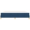 vidaXL Boxspringbed met matras Blauw 200 x 200 cm Stof