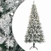 vidaXL Kunstmatige Inklapbare Kerstboom 120 cm 150 LED's Warmwit