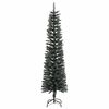 vidaXL Kunstkerstboom met 300 LED Groen 180 cm PVC en Plastic en Staal