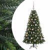 vidaXL Kunstkerstboom met Ballen 120 cm 150 LED's Warmwit