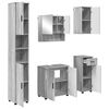 vidaXL Badkamermeubelset 5 st Grijs Sonoma 61 x 35 x 64 cm