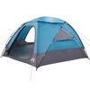 vidaXL Koepeltent met Verwijderbare Regenkap 8-persoons Blauw