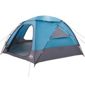 vidaXL Koepeltent met Verwijderbare Regenkap 8-persoons Blauw