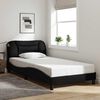vidaXL Bedframe zonder matras "Hvar" 100x200 cm stof zwart