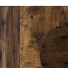 vidaXL Dressoir Gerookt eiken 40 x 35 x 100,5 cm Bewerkt hout