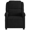 vidaXL Relaxfauteuil Zwart Fluweel